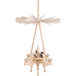 1 - Tier Hanging Pyramid Forest People  -  65x42cm / 25.6x16.5 inch