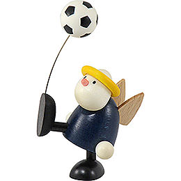Angel Hans with Football Balancing  -  7cm / 2.8 inch