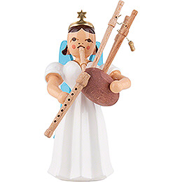 Angel Long Pleaded Skirt with Bagpipe  -  Colored  -  6,6cm / 2.6 inch