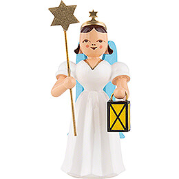 Angel Long Pleated Skirt Lantern / Star, Colored  -  6,6cm / 2.6 inch