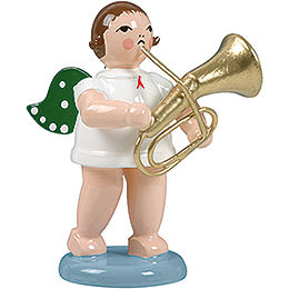 Angel with Tenor Horn  -  6,5cm / 2.5 inch