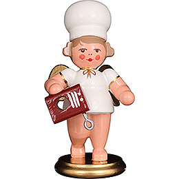 Baker Angel with Mixer  -  7,5cm / 3 inch