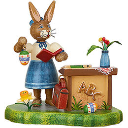 Bunny School Miss Teacher  -  9cm / 3.5 inch