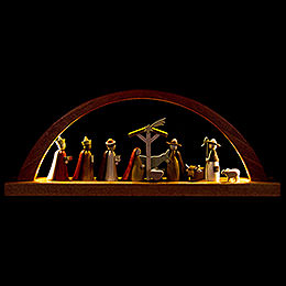 Candle Arch  -  Nativity  -  40x16cm / 15.7x6.3 inch