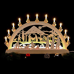 Candle Arch  -  Nativity  -  65x40cm/26x16 inch