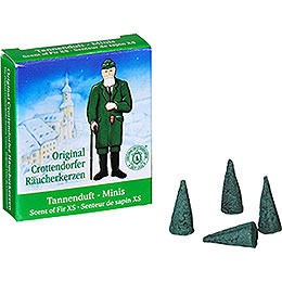 Crottendorfer Incense Cones Scent of Fir  -  Miniature