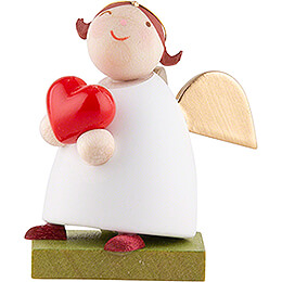 Guardian Angel with Heart  -  3,5cm / 1.3 inch