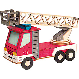 Handicraft Set  -  Smoker  -  Fire Engine  -  15cm / 5.9 inch