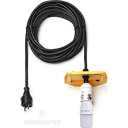 Kabel für Aussenstern 29 - 00 - A13, 10 m schwarz, LED, Deckel gelb, EU