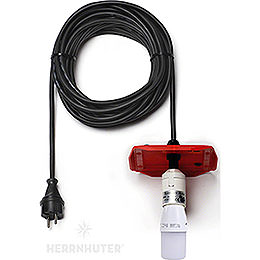 Kabel für Aussenstern 29 - 00 - A13, 10 m schwarz, LED, Deckel rot, EU