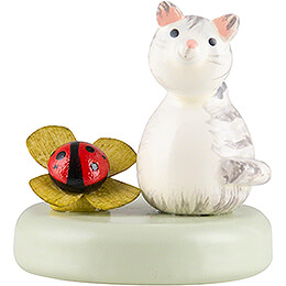 Kitten and Lady Bug  -  2,2cm / 0.9 inch