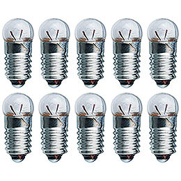 Light Bulb  -  E10 Socket  -  4.8V/0.3A