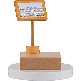 Music Stand for Snowman Conductor  -  7cm / 3 inch