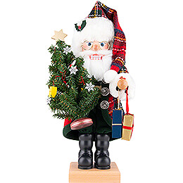 Nussknacker Weihnachtsmann Karo  -  49cm