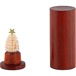 Pocket Christmas Tree  -  Padouk
  -  4,5cm / 1.8 inch