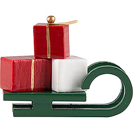 Sleigh with Presents  -  2,4cm / 0.9 inch
