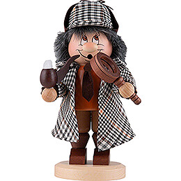 Smoker  -  Gnome Sherlock Holmes  -  27cm / 10.6 inch