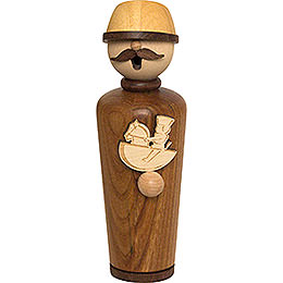 Smoker  -  Masterpiece  -  Woodcraftsman  -  17cm / 6.7 inch
