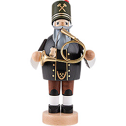 Smoker  -  Miner with Horn  -  20cm / 8 inch