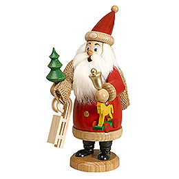 Smoker  -  Santa Claus Red with Presents  -  20cm / 8 inch