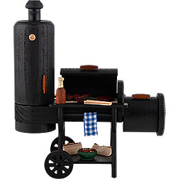 Smoking Stove  -  Barbecue - Smoker  -  21cm / 8.3 inch