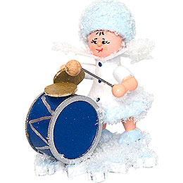 Snowflake with Bass Drum  -  5cm / 2 inch