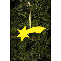 Tree Ornament  -  Comet Yellow  -  9,2 / 3,6cm  -  4x1 inch