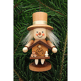 Tree Ornament  -  Rascal Black Forester Natural  -  10,5cm / 4.1 inch