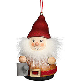 Tree Ornament Teeter Man Dwarf with Watering Can  -  8cm / 3.1 inch