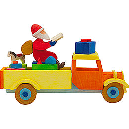 Tree Ornament  -  Truck Santa Claus  -  7,5cm / 3 inch