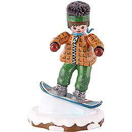Winterkinder Snowboardfahrer  -  8cm